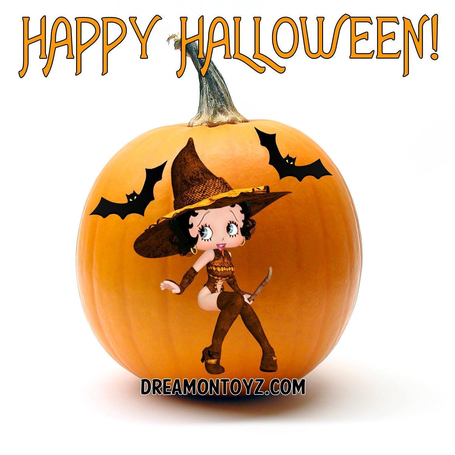 Betty Boop Halloween Wallpapers Wallpaper Cave