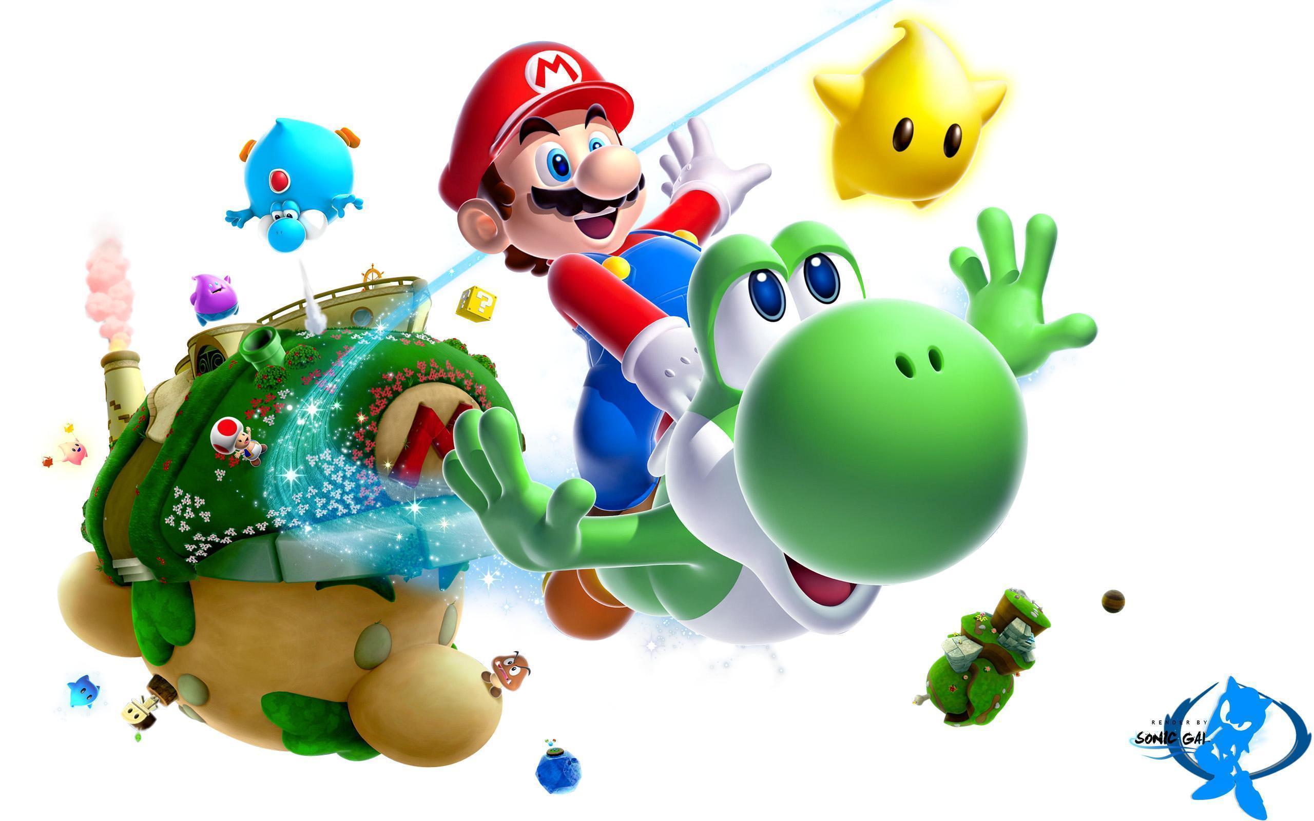 Super Mario Galaxy 2 Wallpapers HD Wallpaper Cave