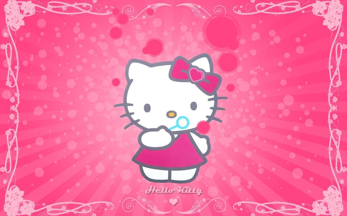 Hello Kitty Birthday Wallpapers Wallpaper Cave