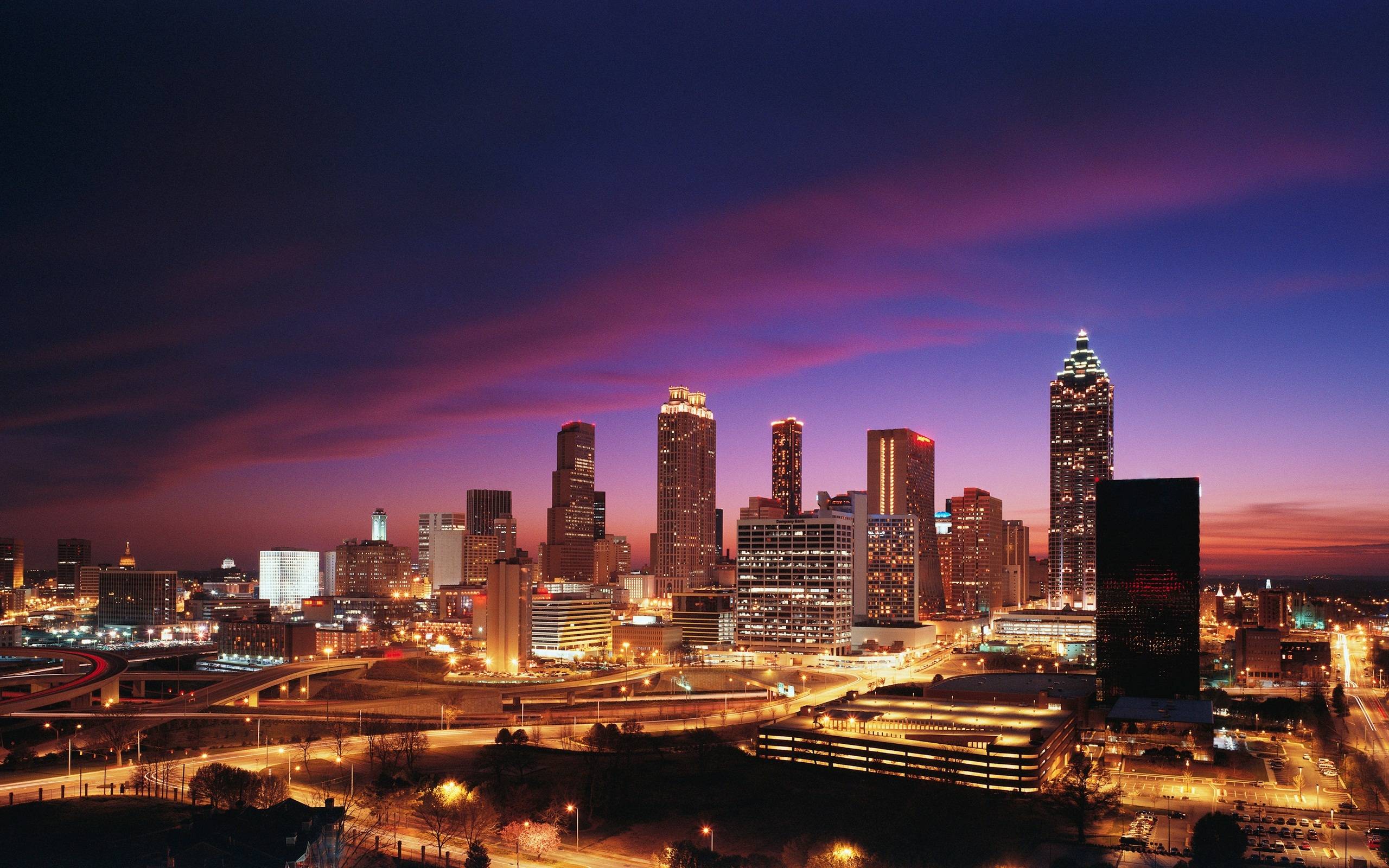 Atlanta Skyline Wallpapers - Wallpaper Cave