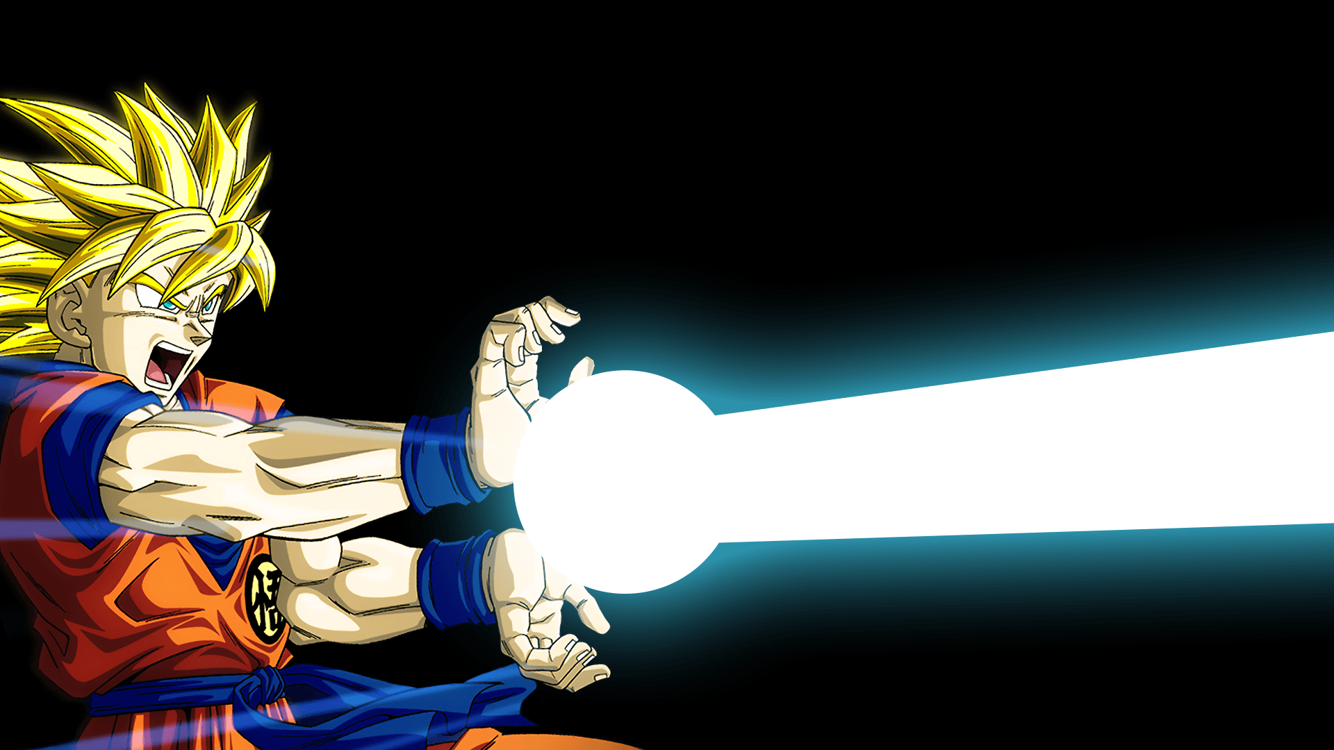 Goku Kamehameha Wallpapers Wallpaper Cave