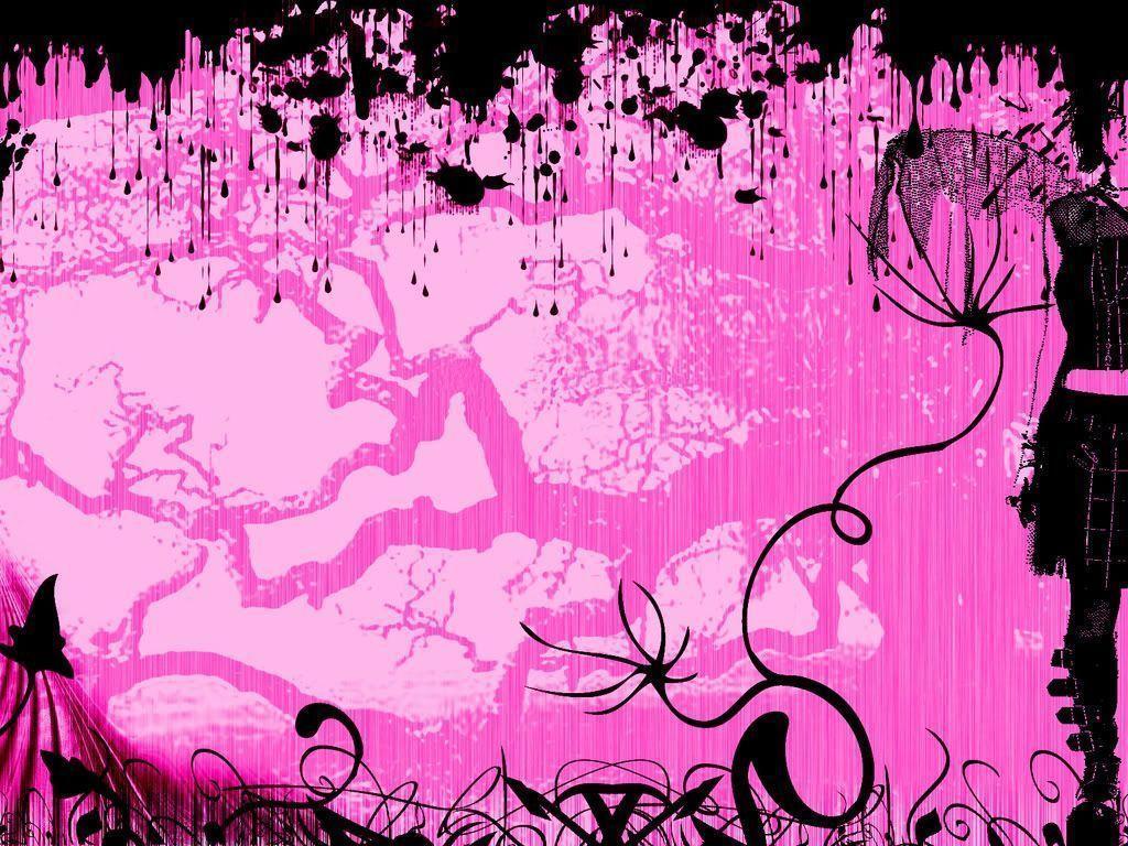 Pink And Black Backgrounds For Desktop Wallpaper Cave