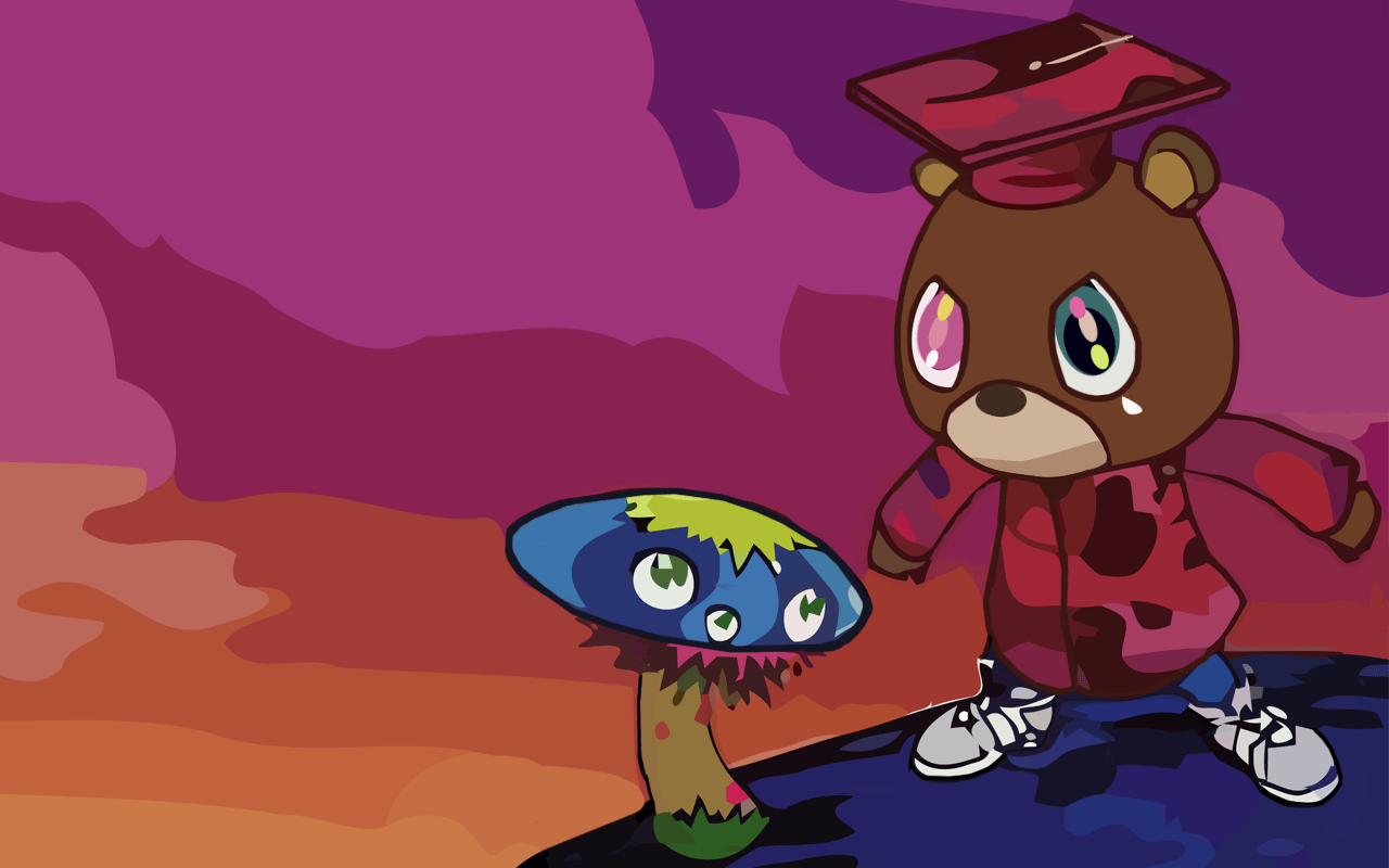 Kanye West Graduation Wallpapers Wallpaper Cave