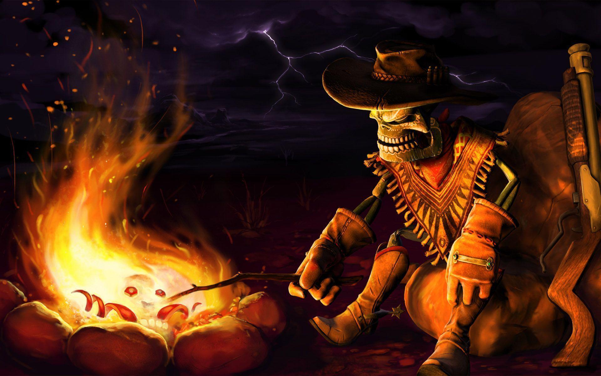 Campfire Wallpapers Wallpaper Cave