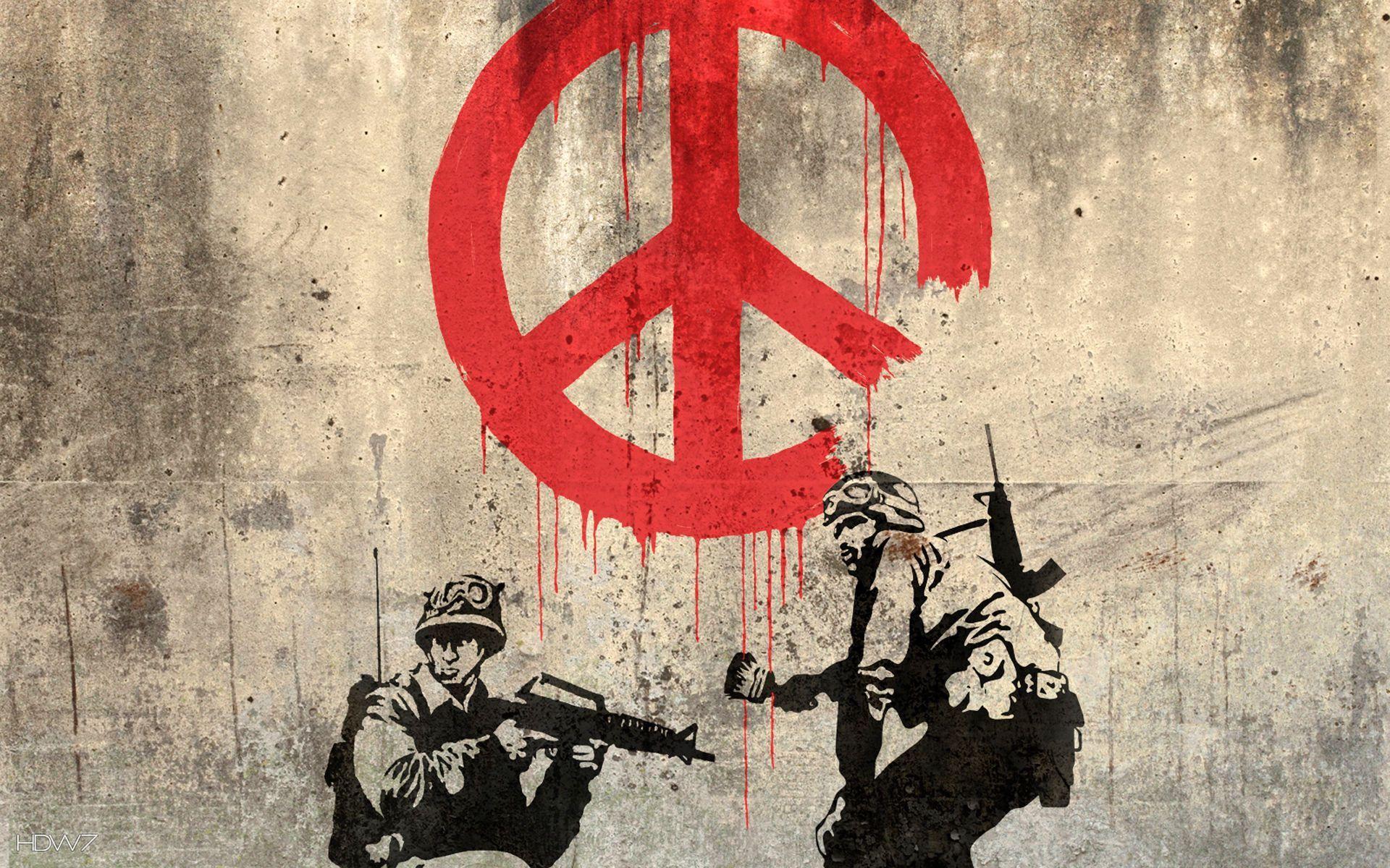 Banksy Art Wallpapers Wallpaper Cave