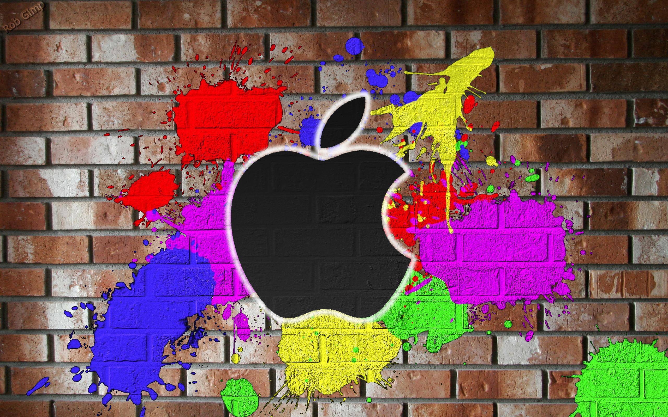 Graffiti Apple Wallpapers Wallpaper Cave