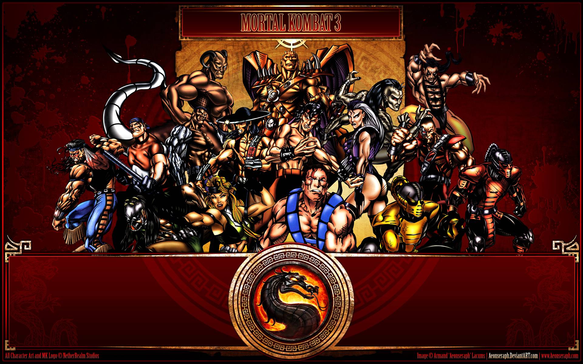 Mortal Kombat Characters Wallpapers Wallpaper Cave