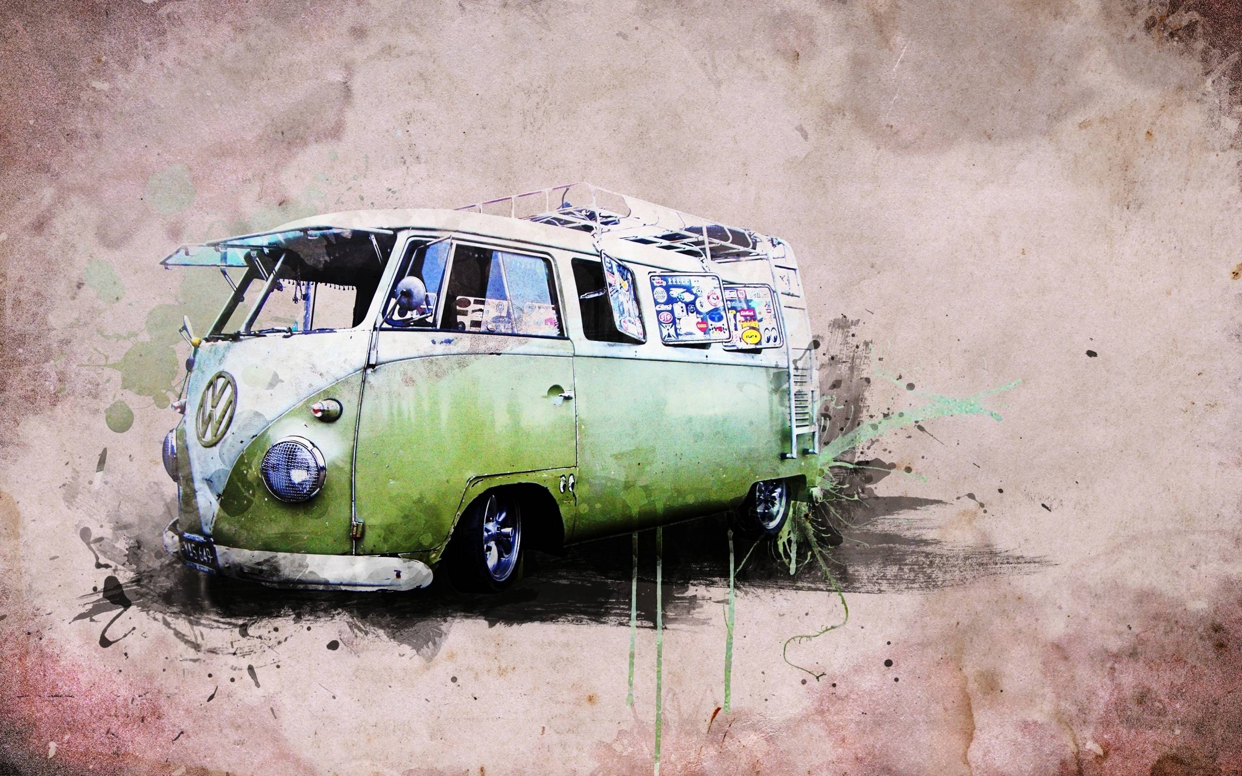 Volkswagen Bus Wallpapers Wallpaper Cave