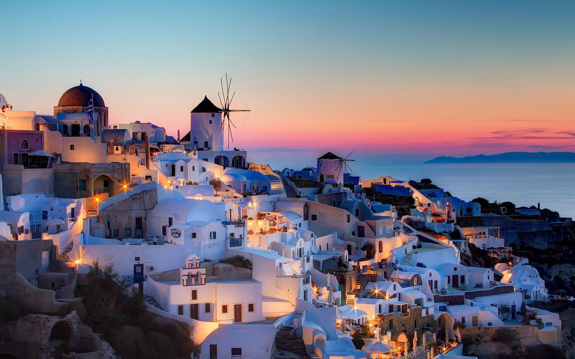Santorini Wallpapers Wallpaper Cave
