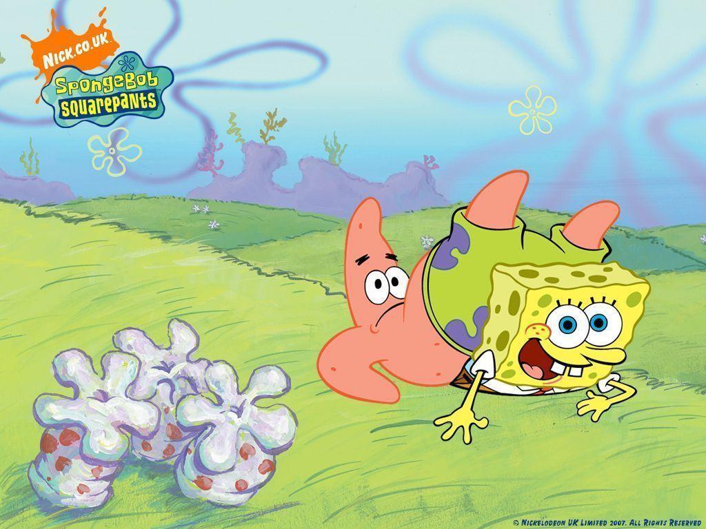 Spongebob Flower Backgrounds Wallpaper Cave