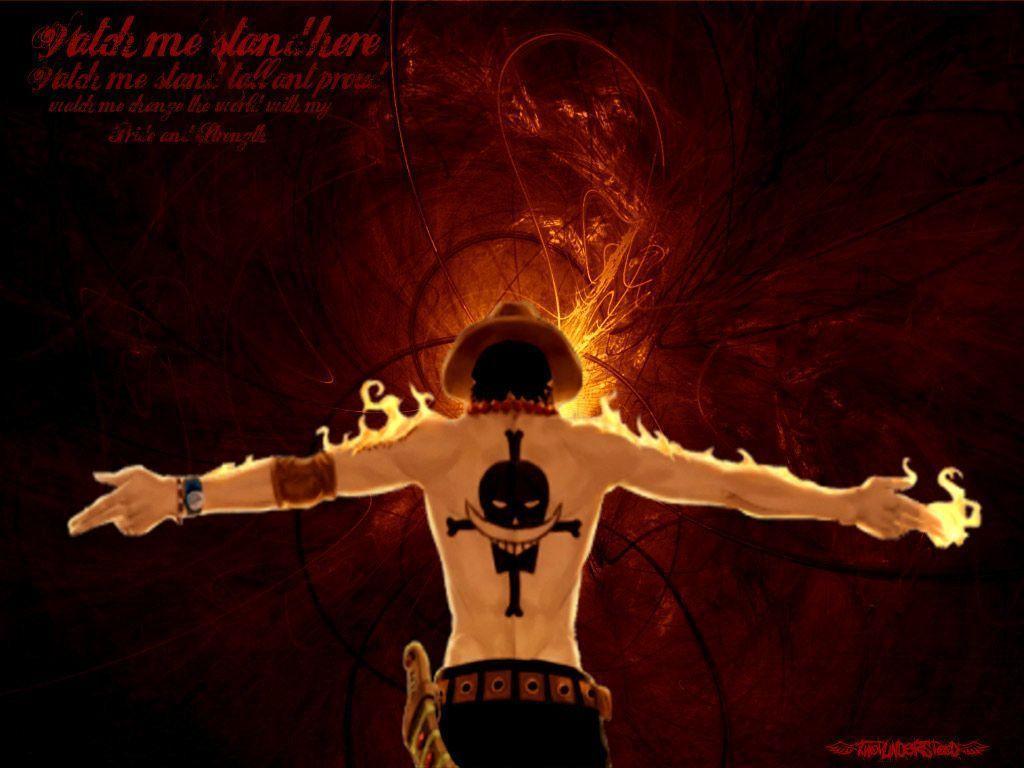 One Piece Ace Wallpapers Wallpaper Cave
