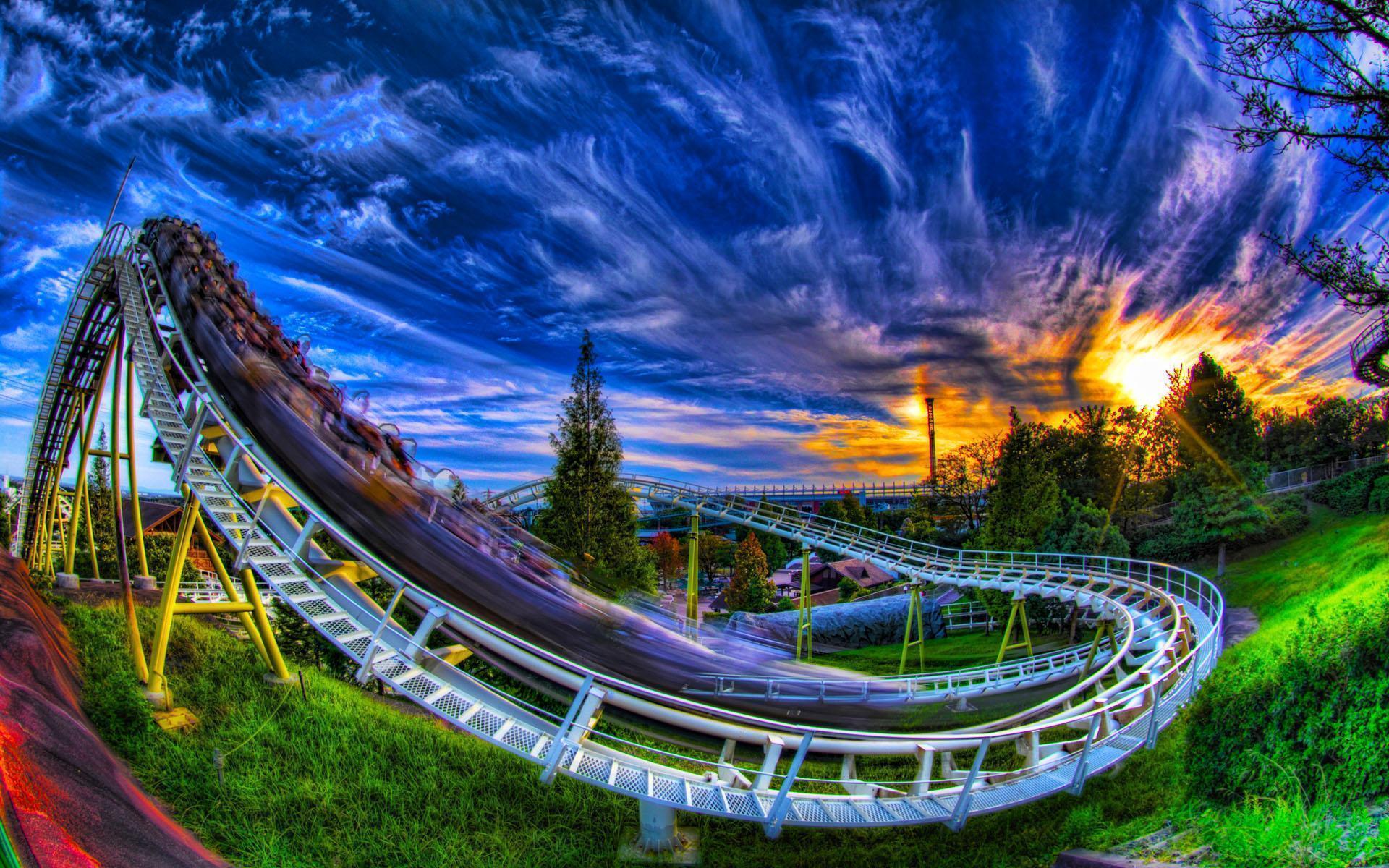 Roller Coaster Wallpapers Wallpaper Cave