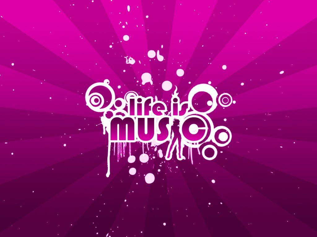 Pink Music Wallpapers Wallpaper Cave