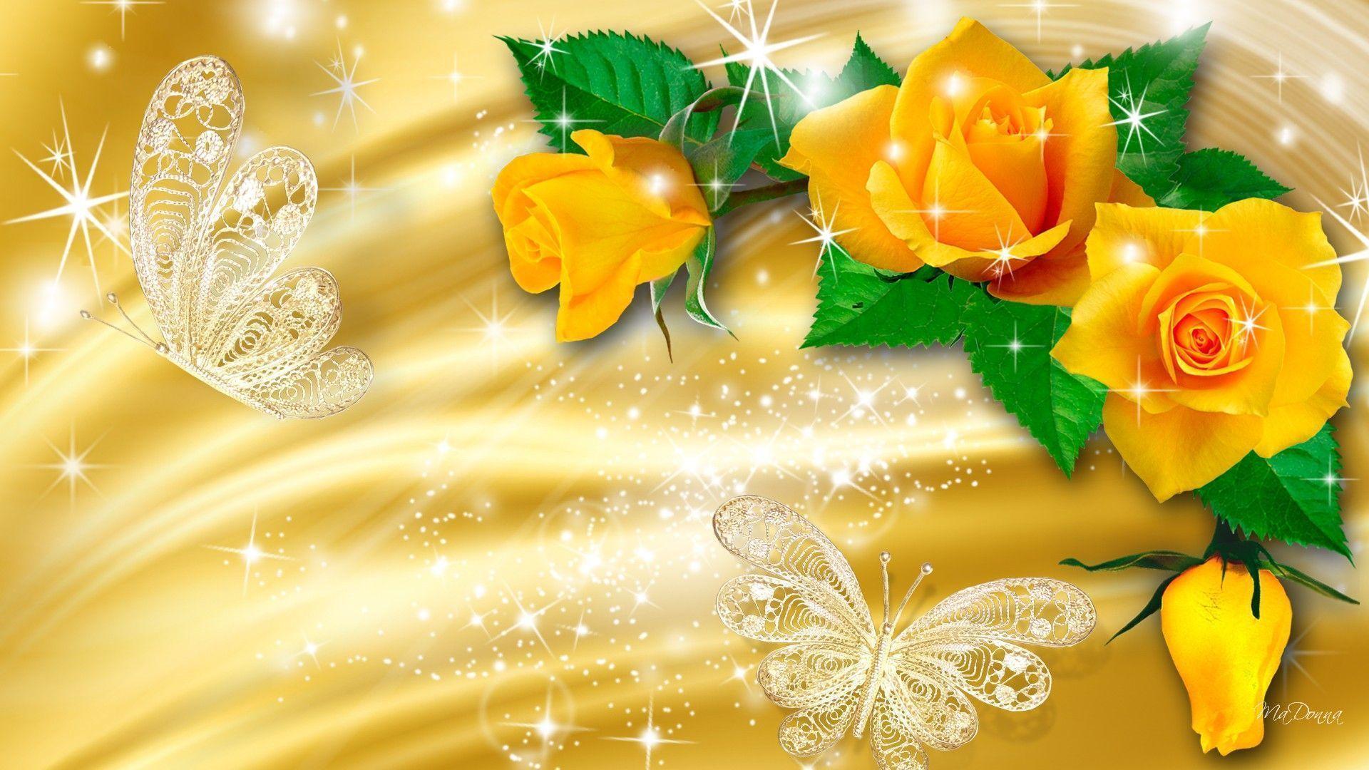 Yellow Roses Wallpapers Wallpaper Cave