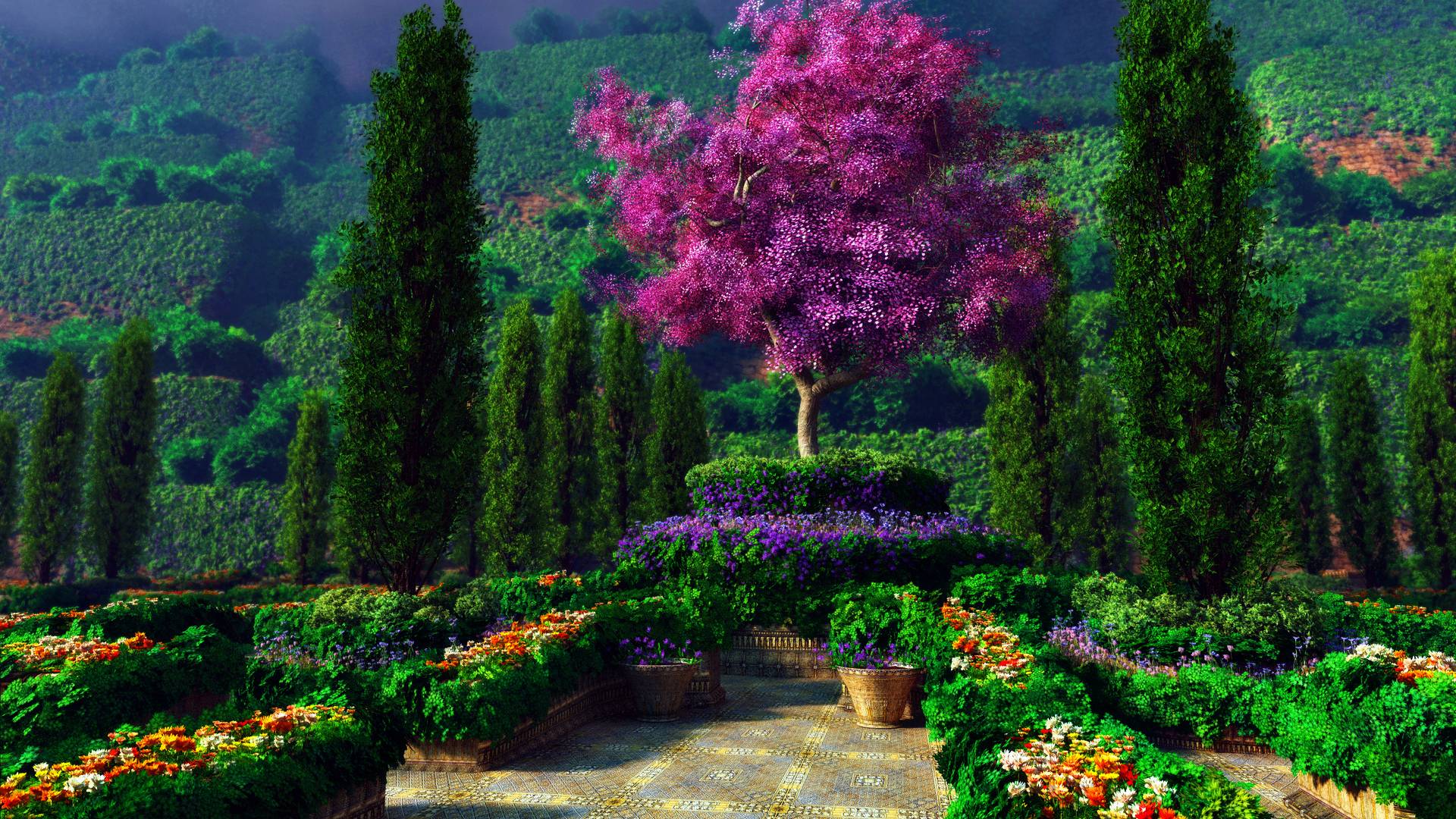 Beautiful Garden Wallpapers Wallpaper Cave