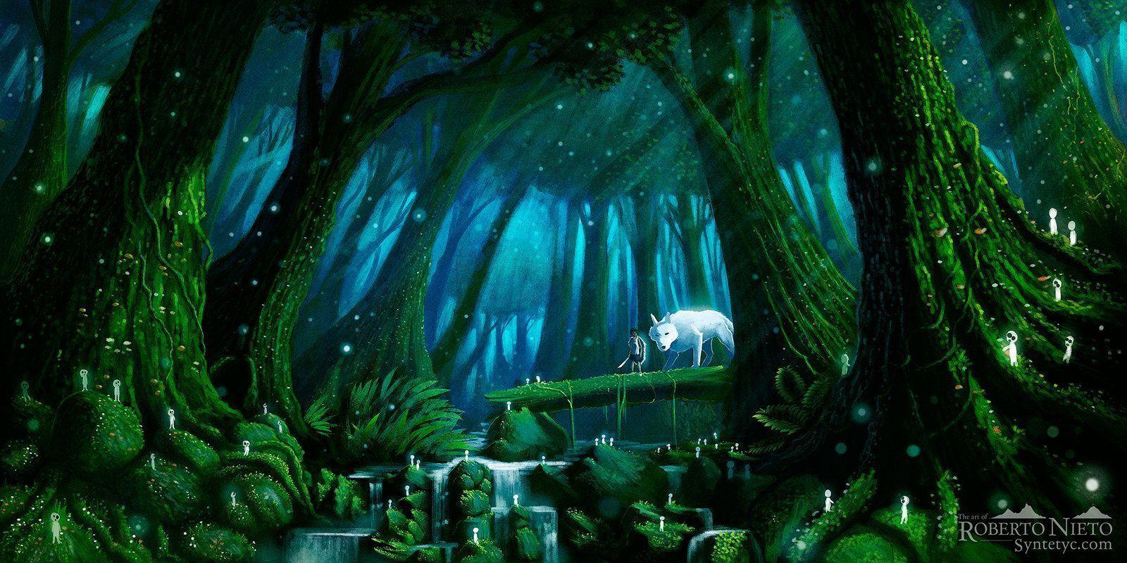 Mononoke Hime Wallpapers Wallpaper Cave