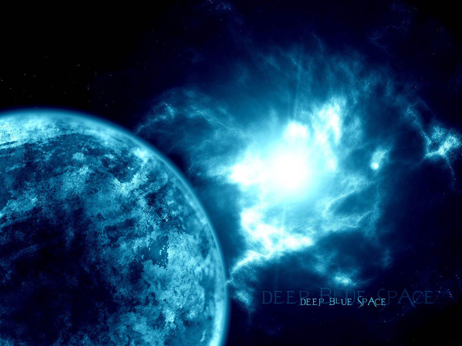 Blue Space Wallpapers Wallpaper Cave