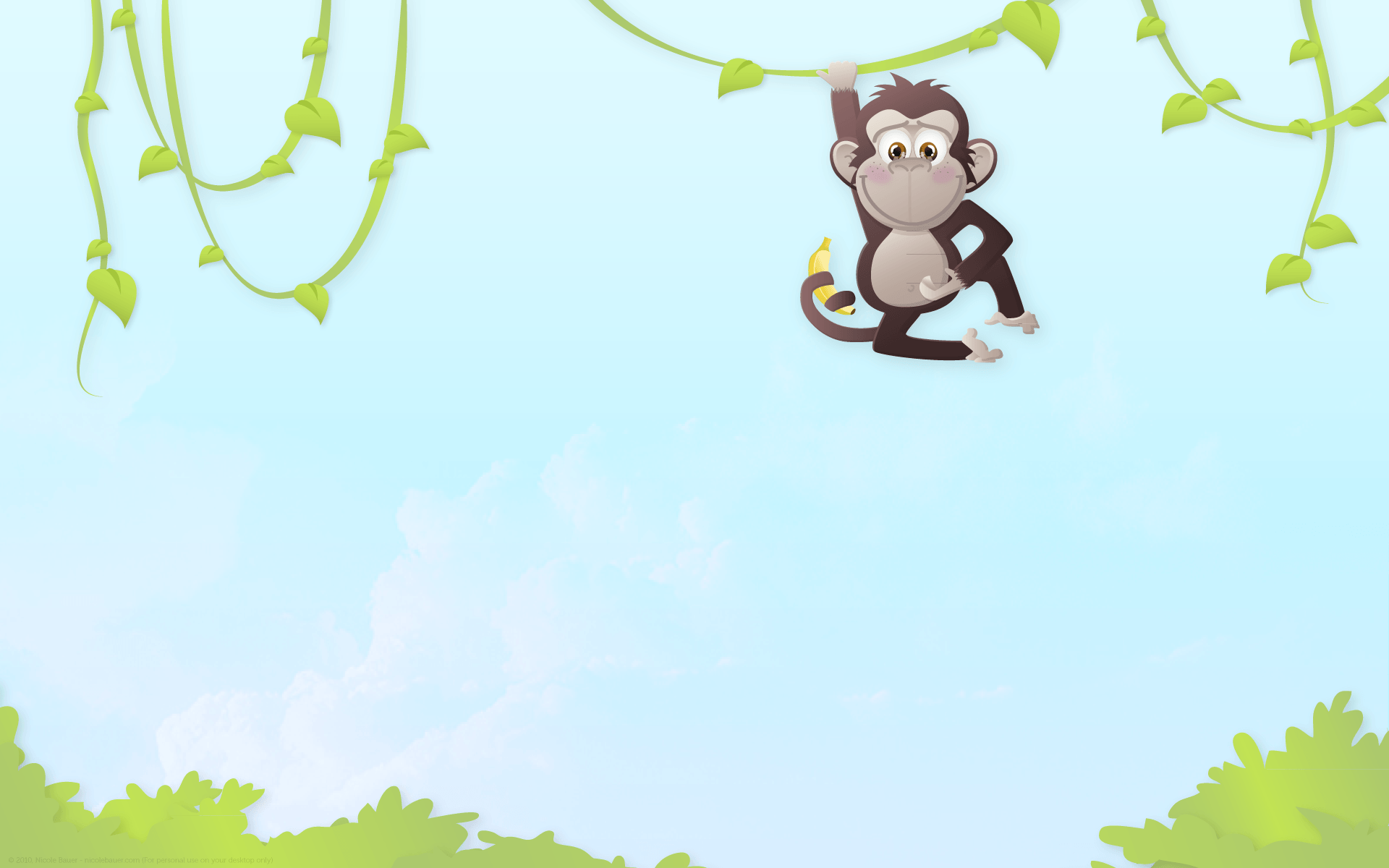 Cartoon Monkey Wallpapers Wallpaper Cave