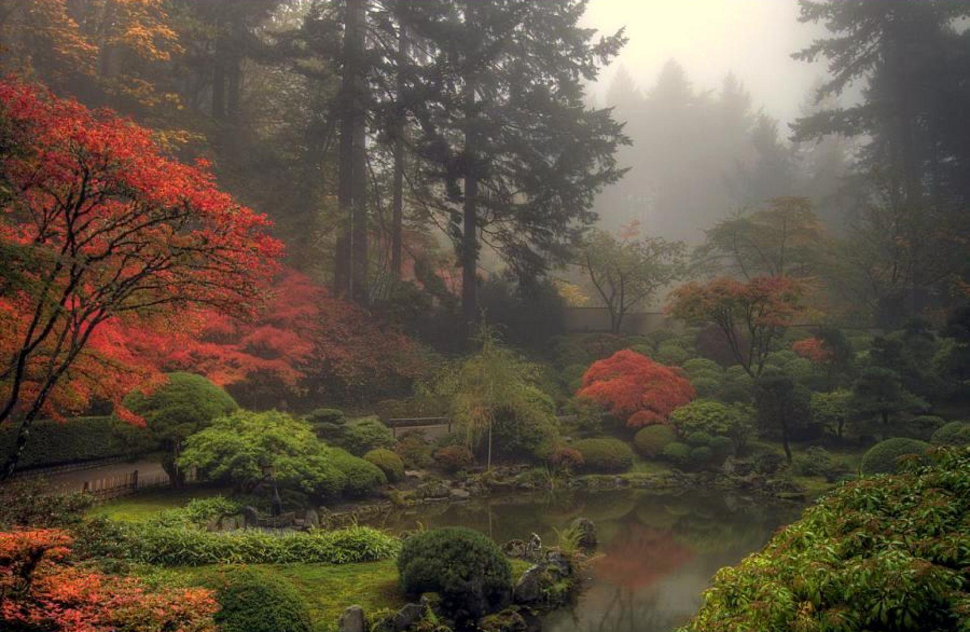 Japanese Garden Wallpapers Wallpaper Cave