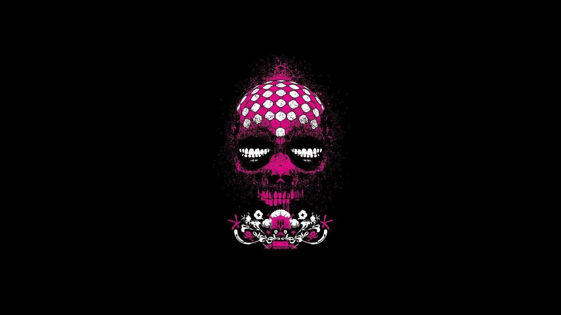 Pink Skull Wallpapers Wallpaper Cave