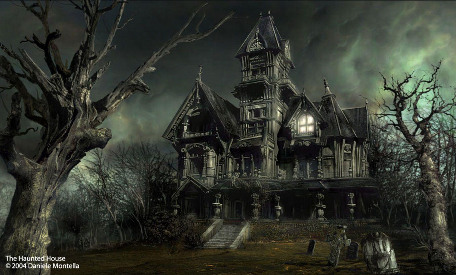 Haunted House Wallpapers Desktop Wallpaper Cave
