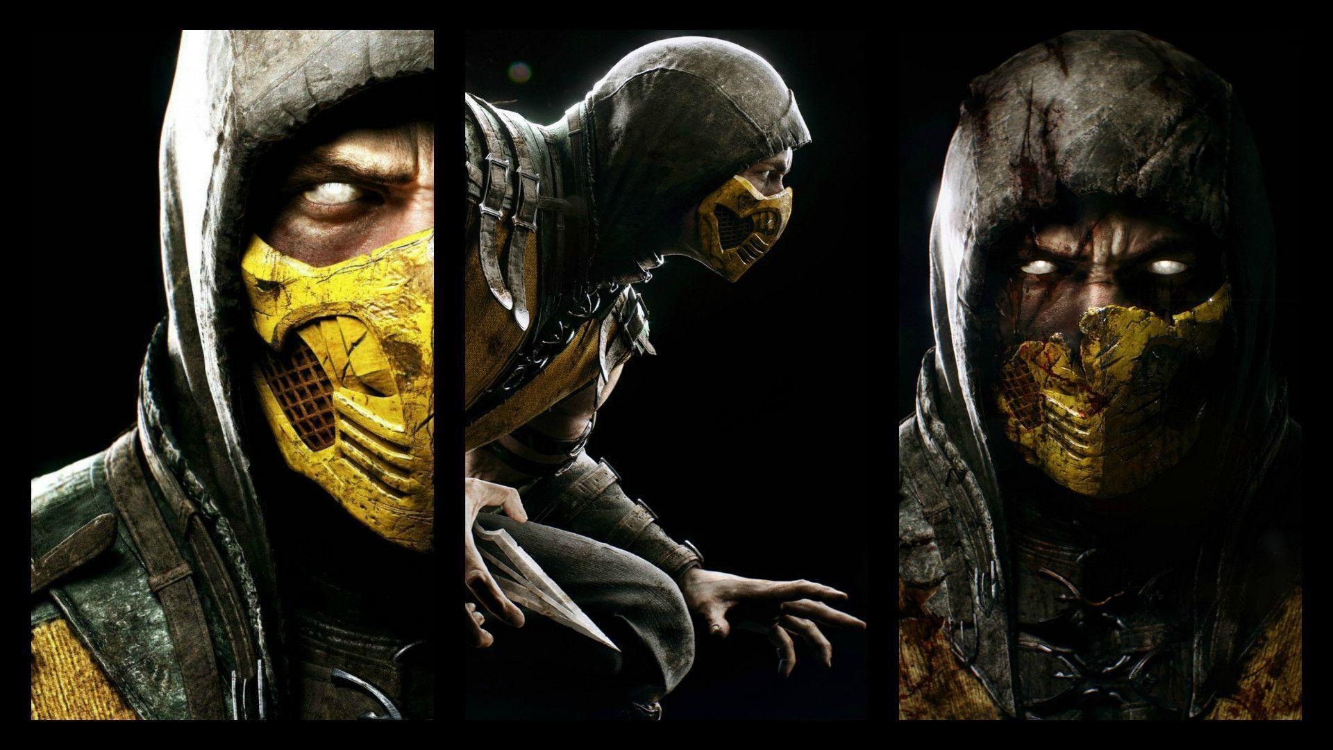 Mortal Kombat Wallpapers Scorpion Wallpaper Cave