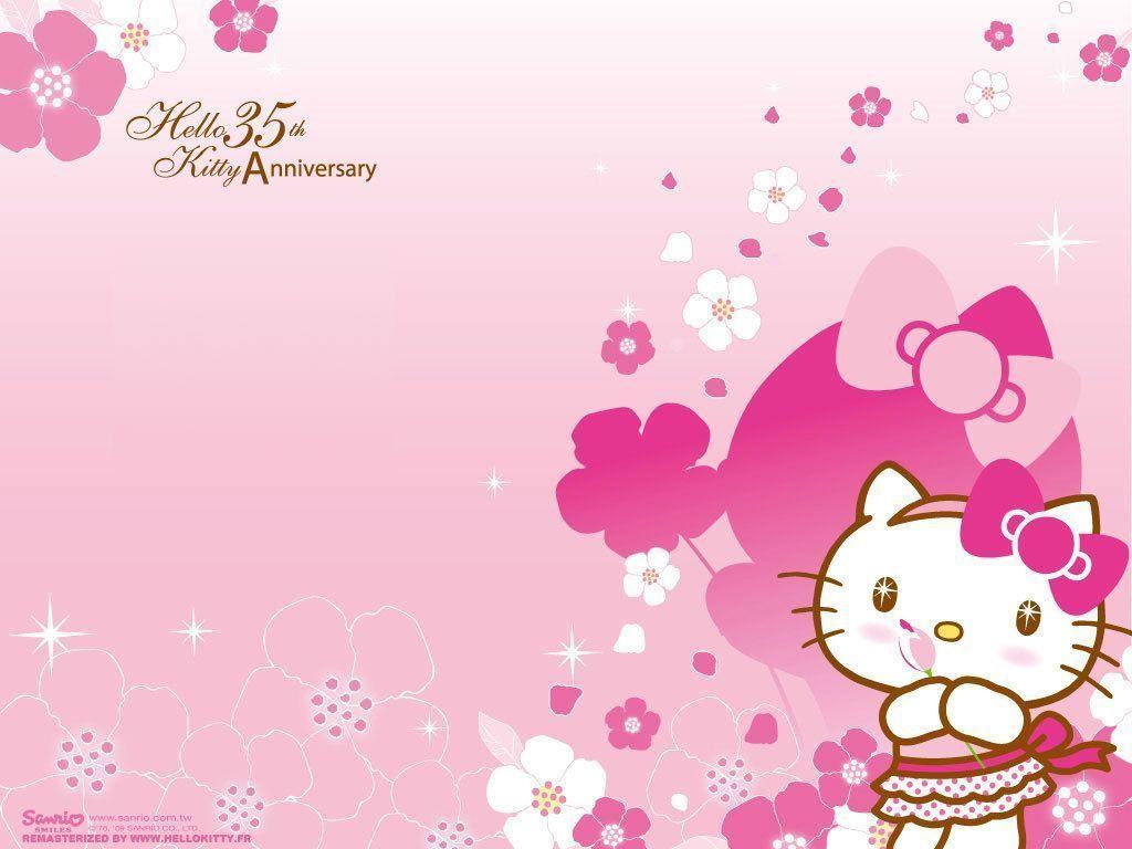 Hello Kitty Birthday Wallpapers Wallpaper Cave