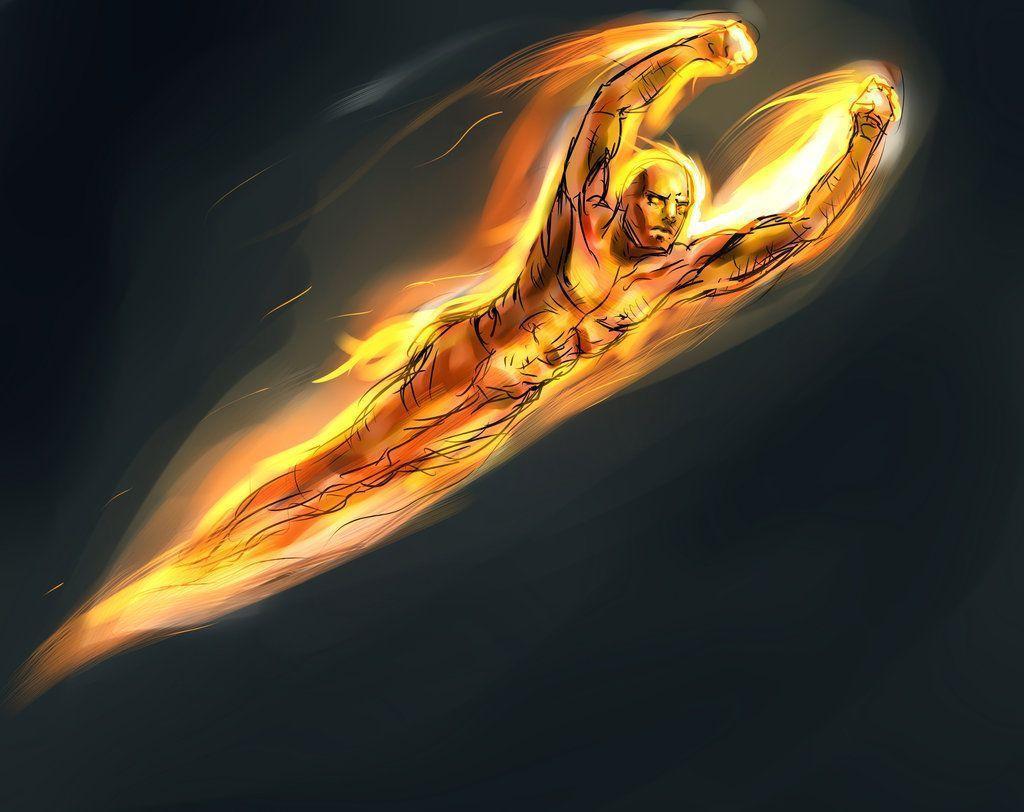 Human Torch Wallpapers Wallpaper Cave