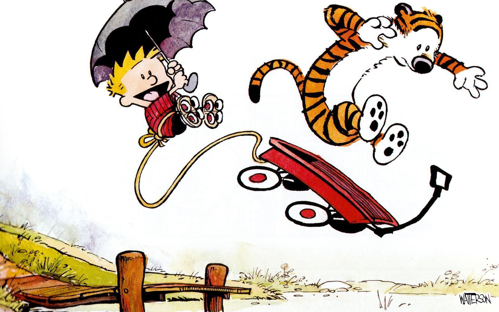 Calvin And Hobbes Desktop Wallpapers Wallpaper Cave