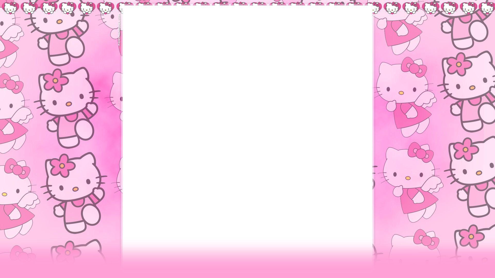 Pink Hello Kitty Backgrounds Wallpaper Cave