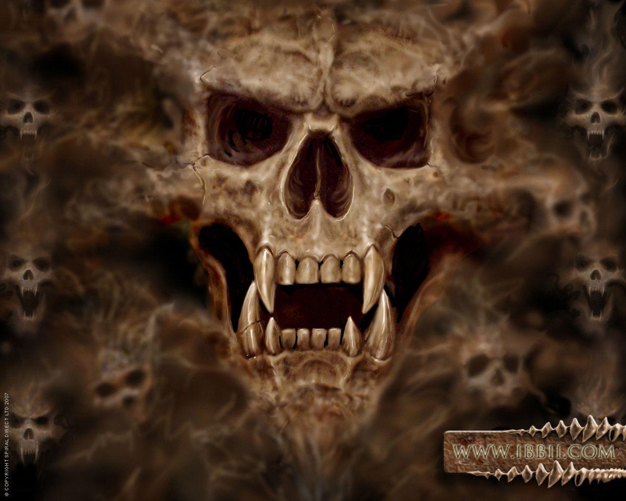 Vampire Skull Wallpapers Wallpaper Cave