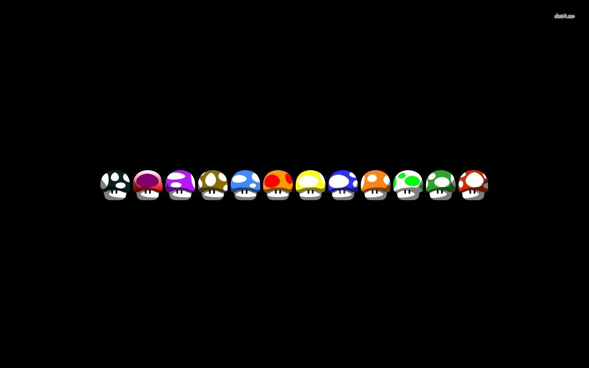 Mario Mushrooms Wallpapers Wallpaper Cave