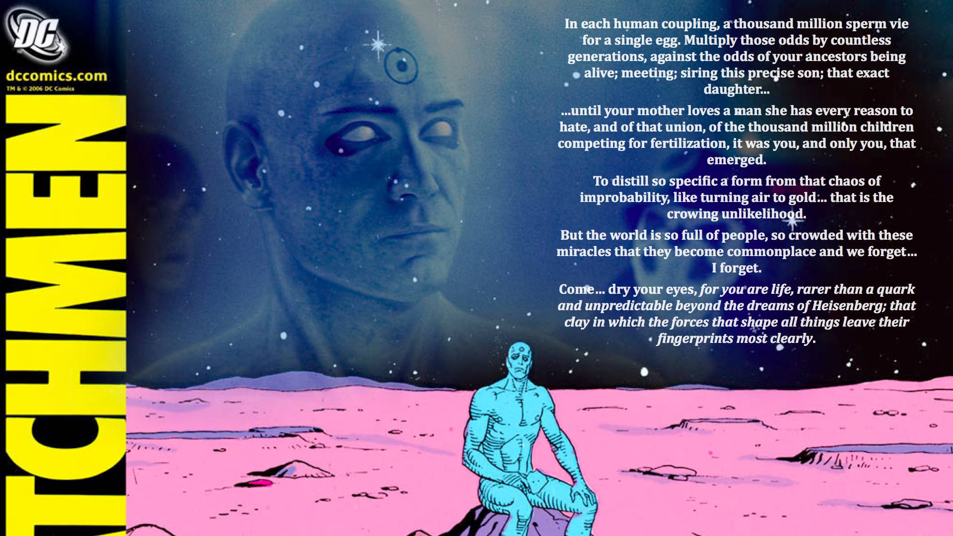 Amazing Dr Manhattan Quotes of all time Learn more here quotesbest2
