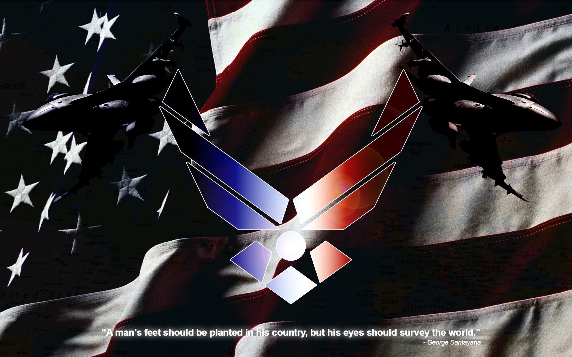 Air Force Logo Wallpapers Wallpaper Cave