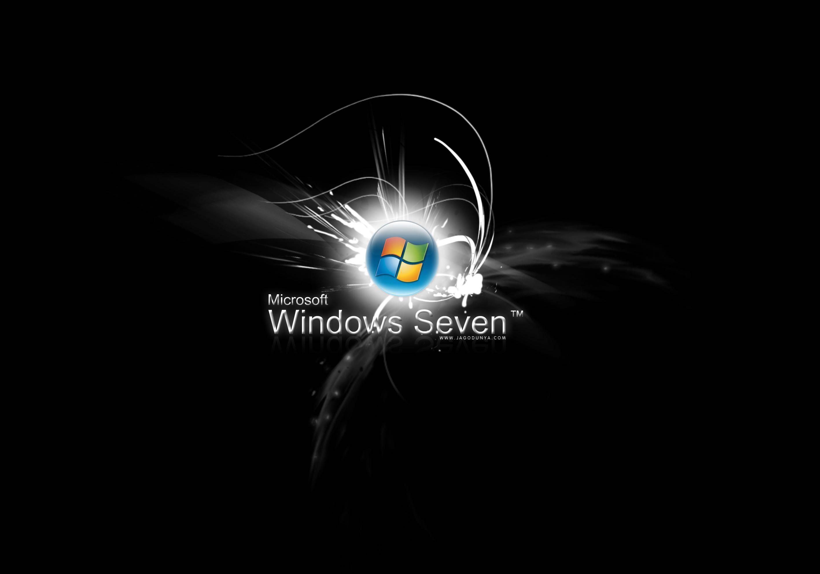 Windows 7 Dark Wallpapers Wallpaper Cave