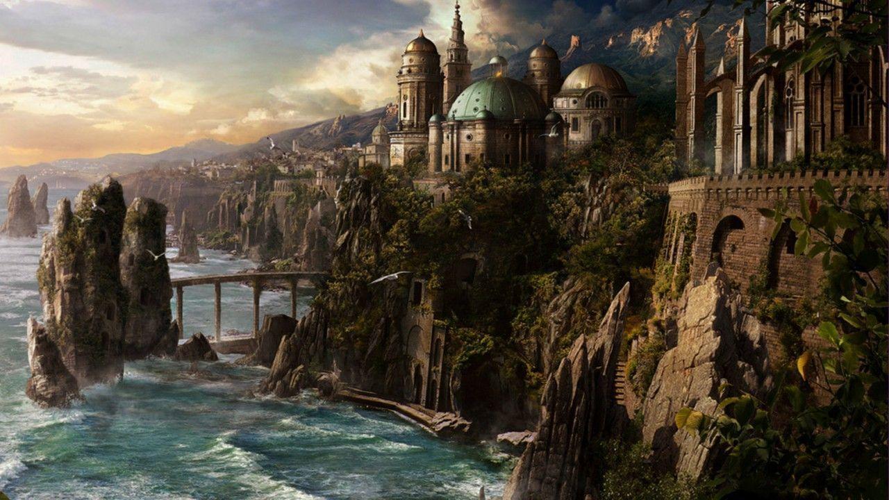 Fantasy City Wallpapers Wallpaper Cave