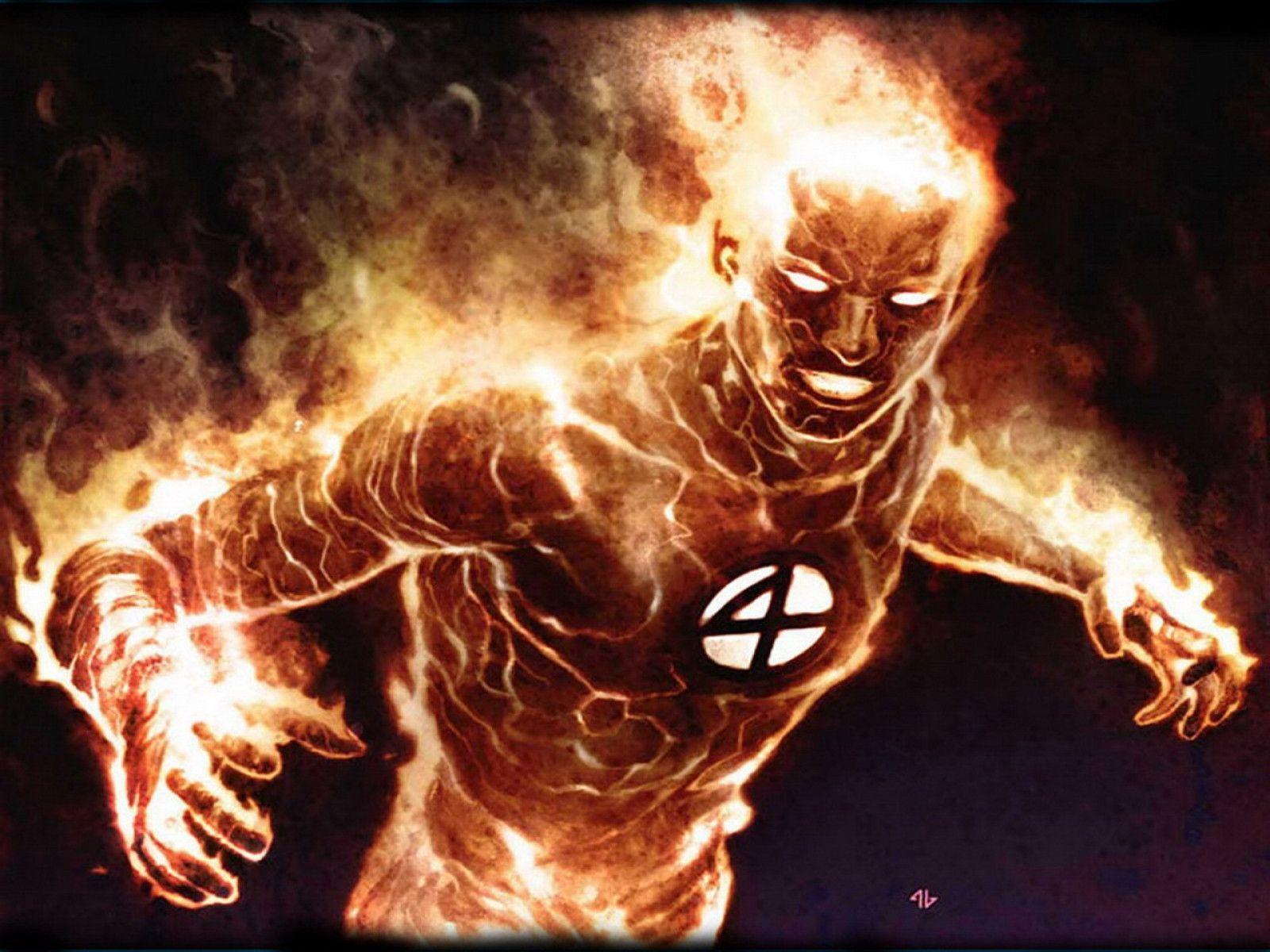 Human Torch Wallpapers Wallpaper Cave