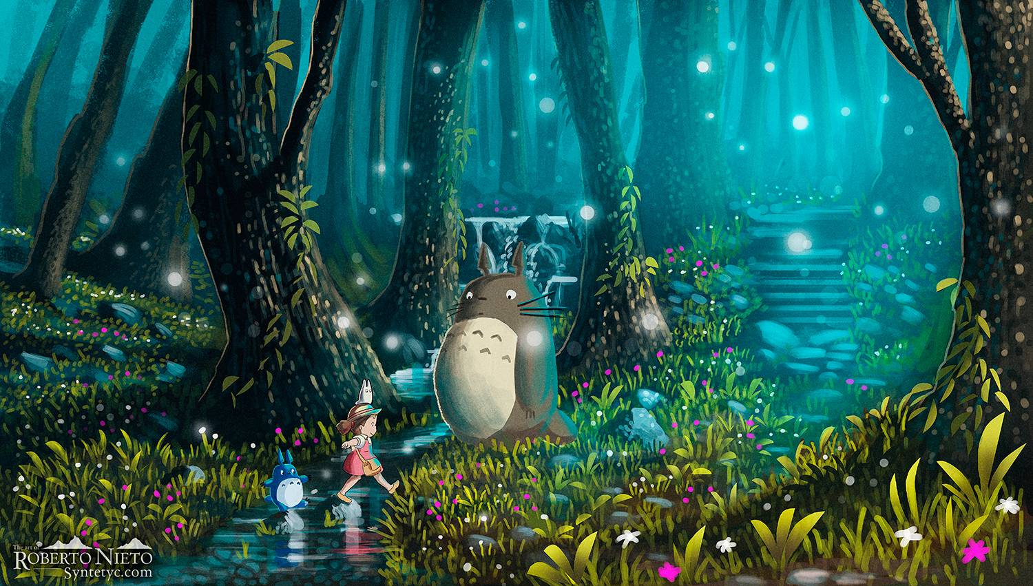 My Neighbor Totoro Wallpapers Wallpaper Cave