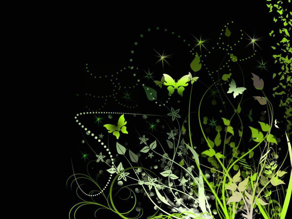 Green Butterfly Wallpapers Wallpaper Cave