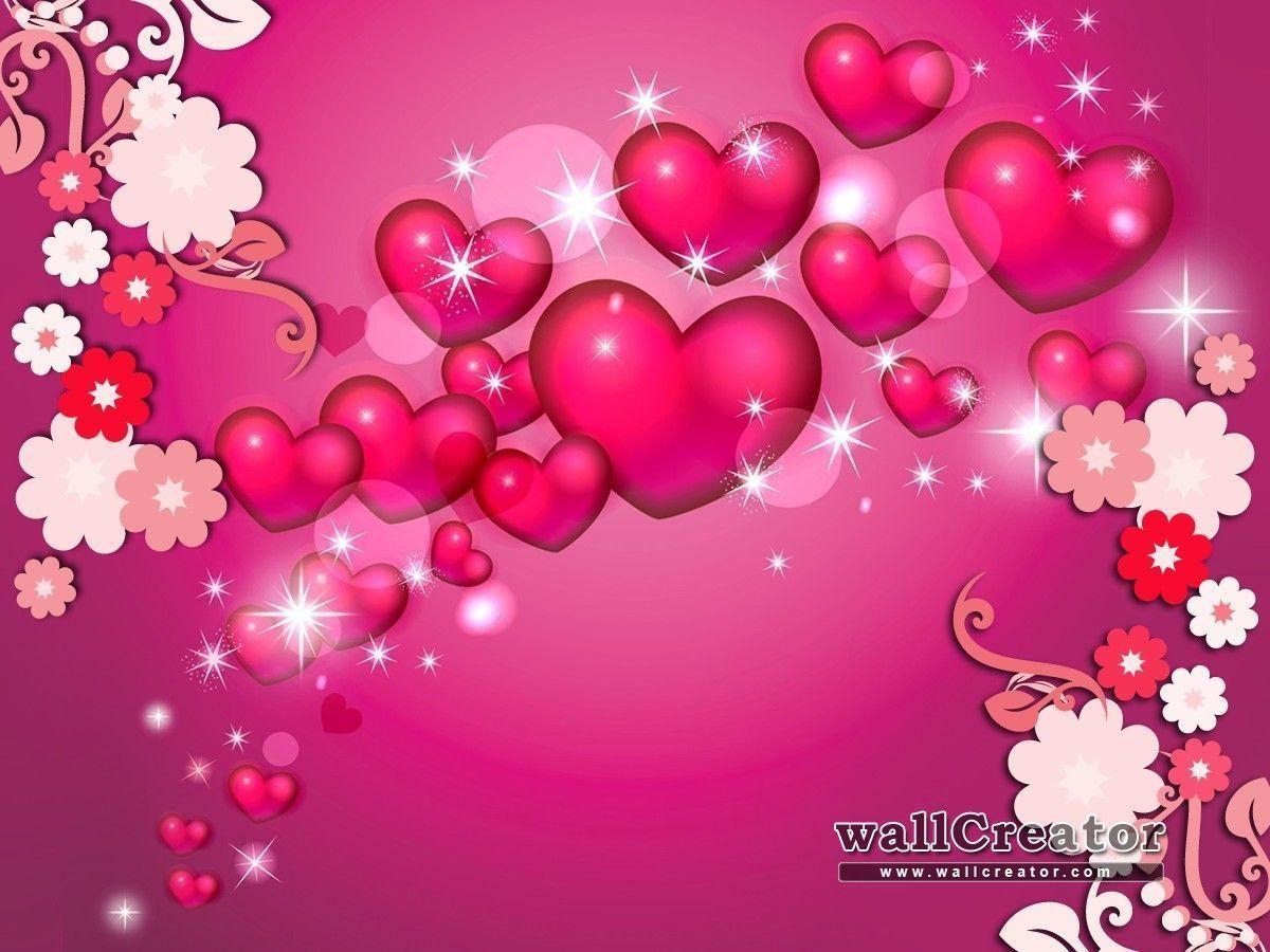 Hearts And Flowers Wallpapers Wallpaper Cave