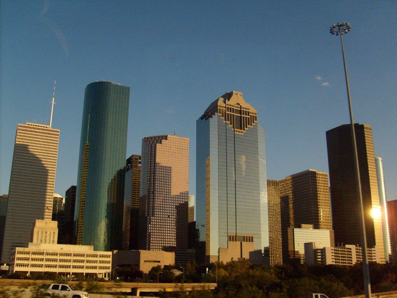 Houston Skyline Wallpapers Wallpaper Cave