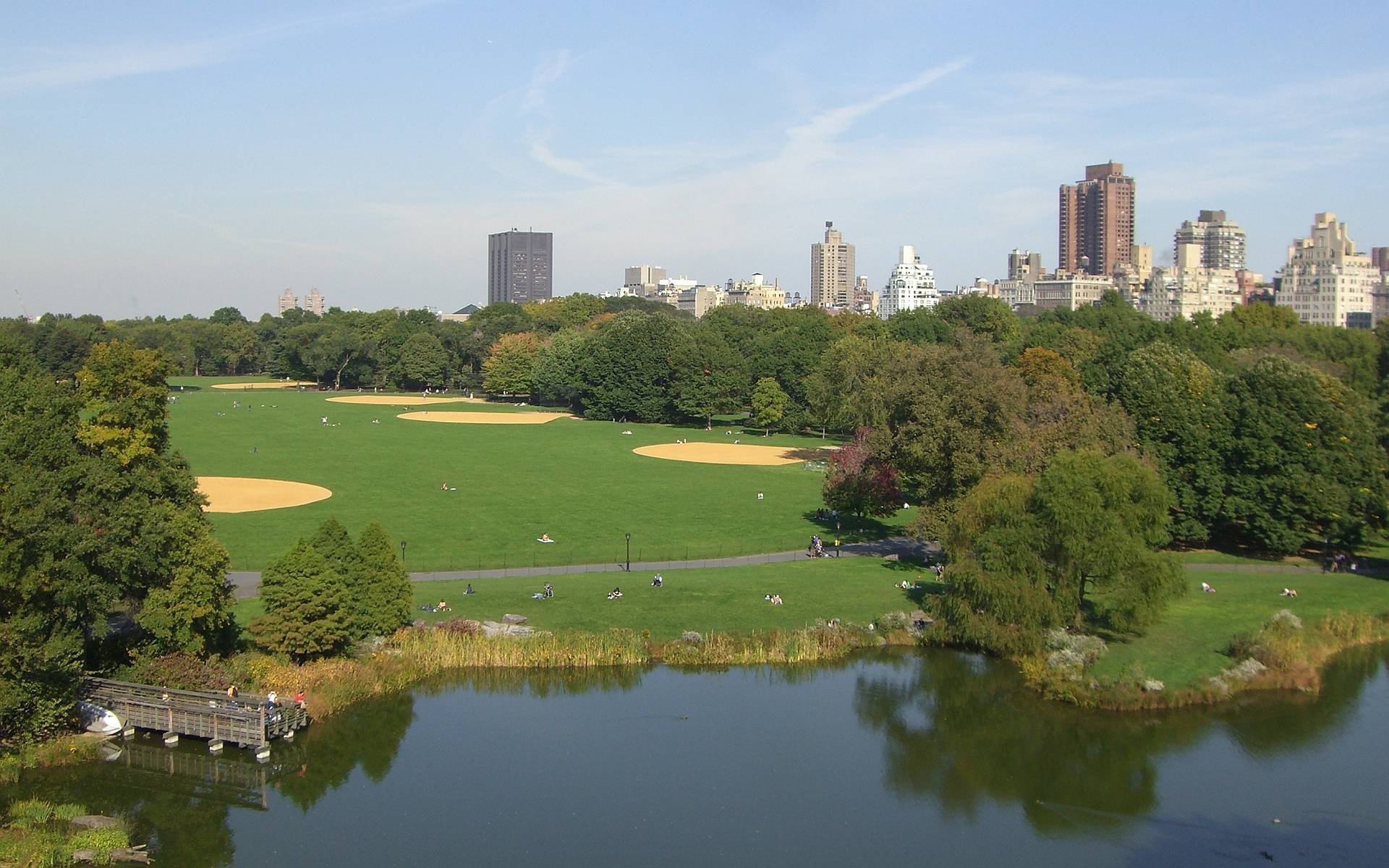 Central Park Zoom Background