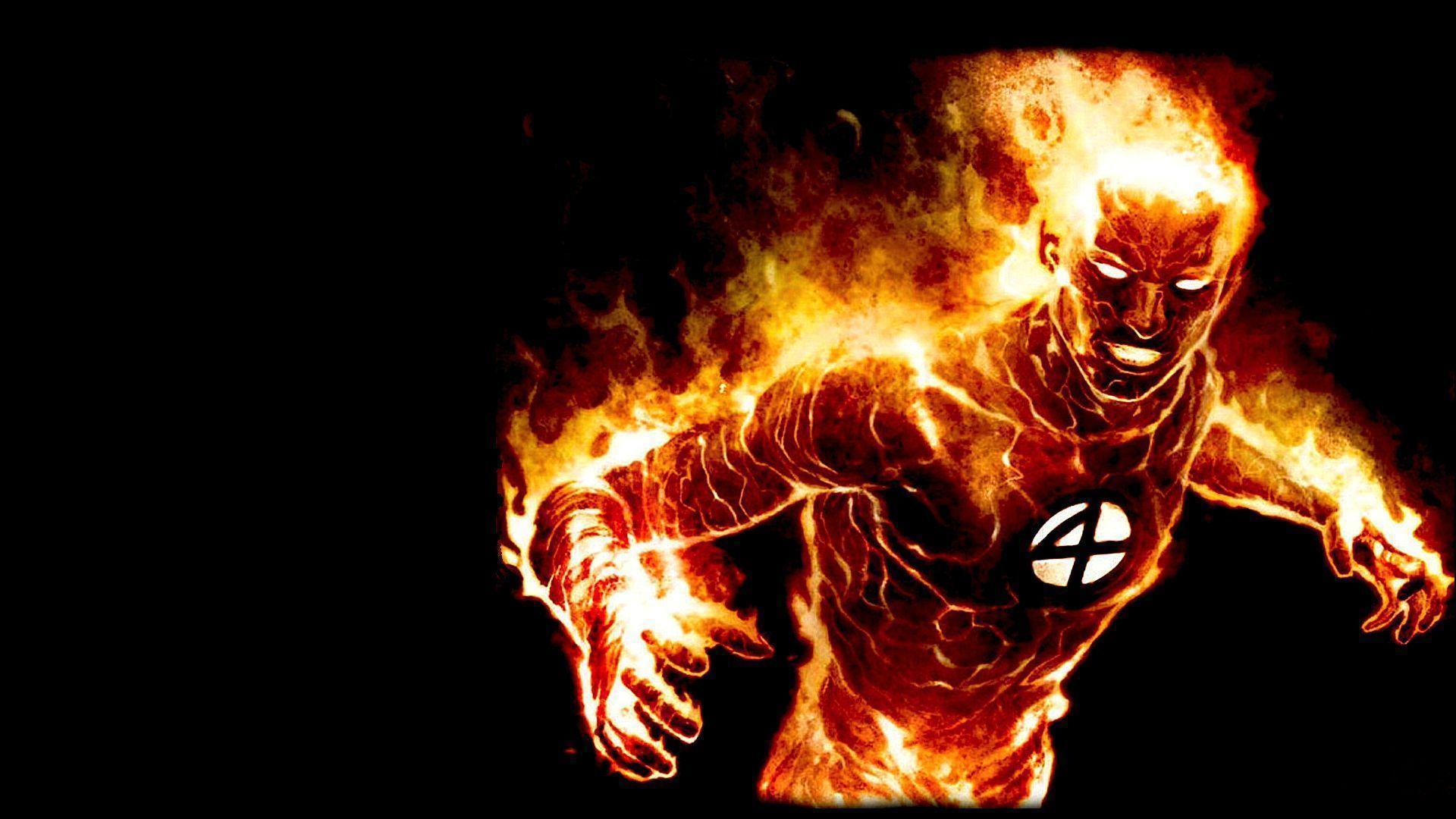 Human Torch Wallpapers Wallpaper Cave