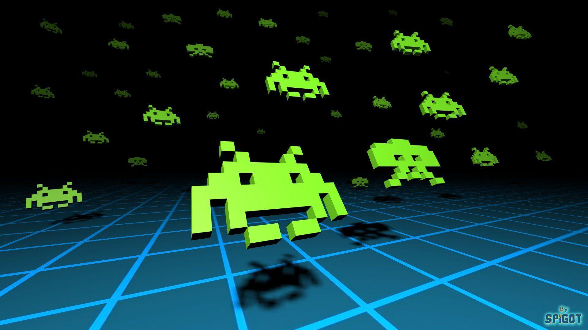 Space Invader Wallpapers Wallpaper Cave