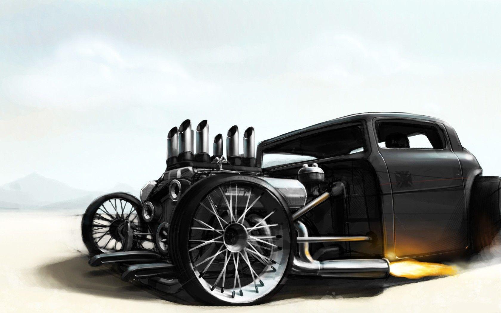 Rat Rod Wallpapers Wallpaper Cave