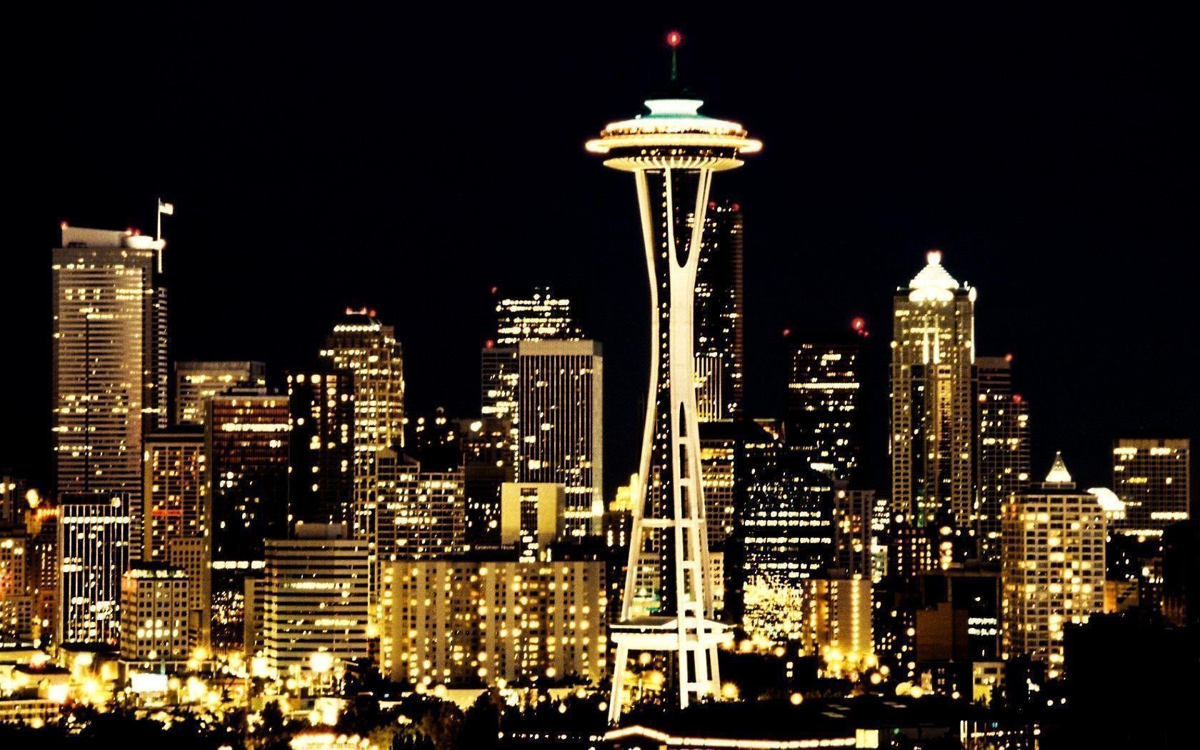 Seattle Skyline Wallpapers Wallpaper Cave