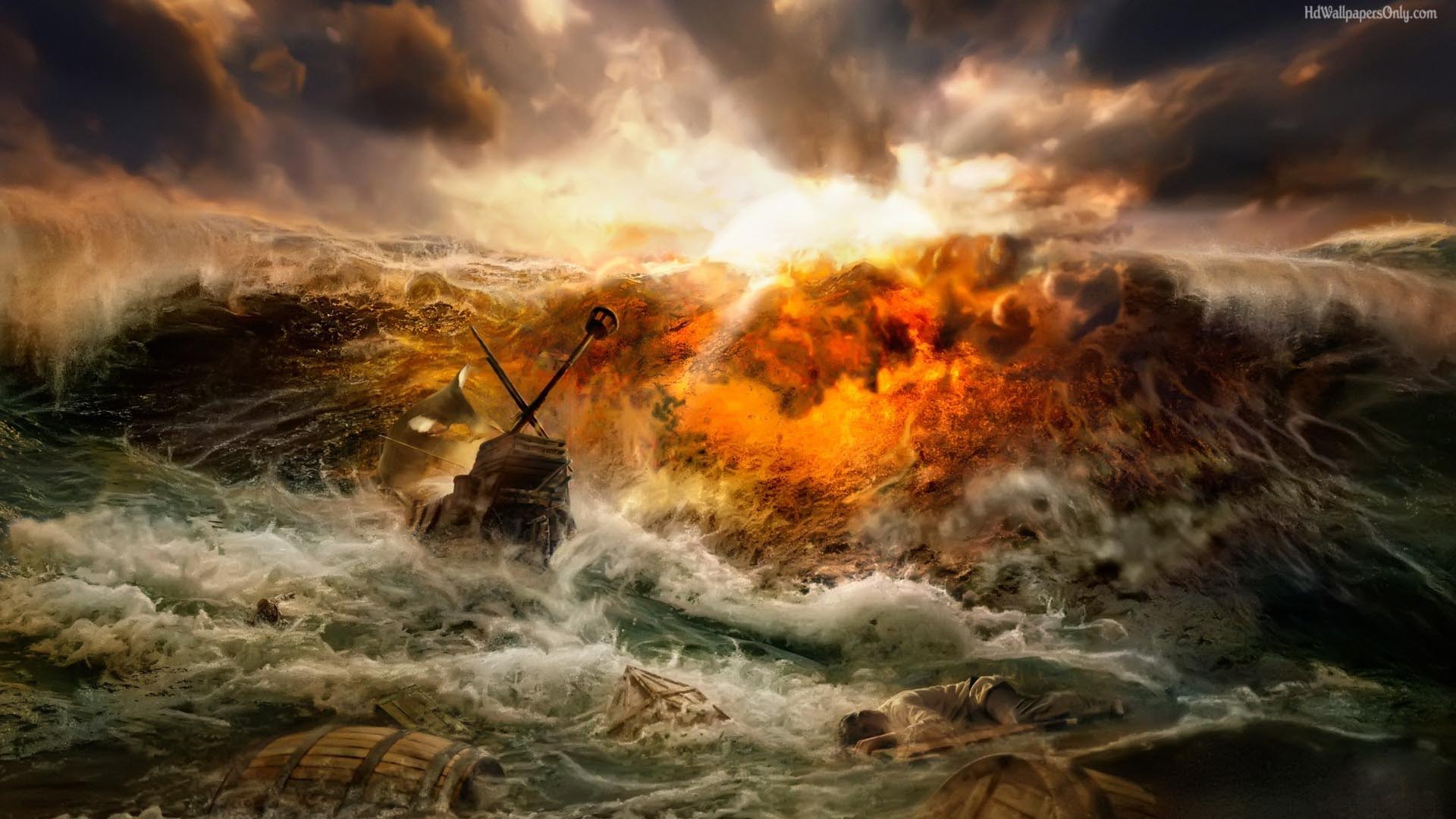 Tsunami Wallpapers Wallpaper Cave