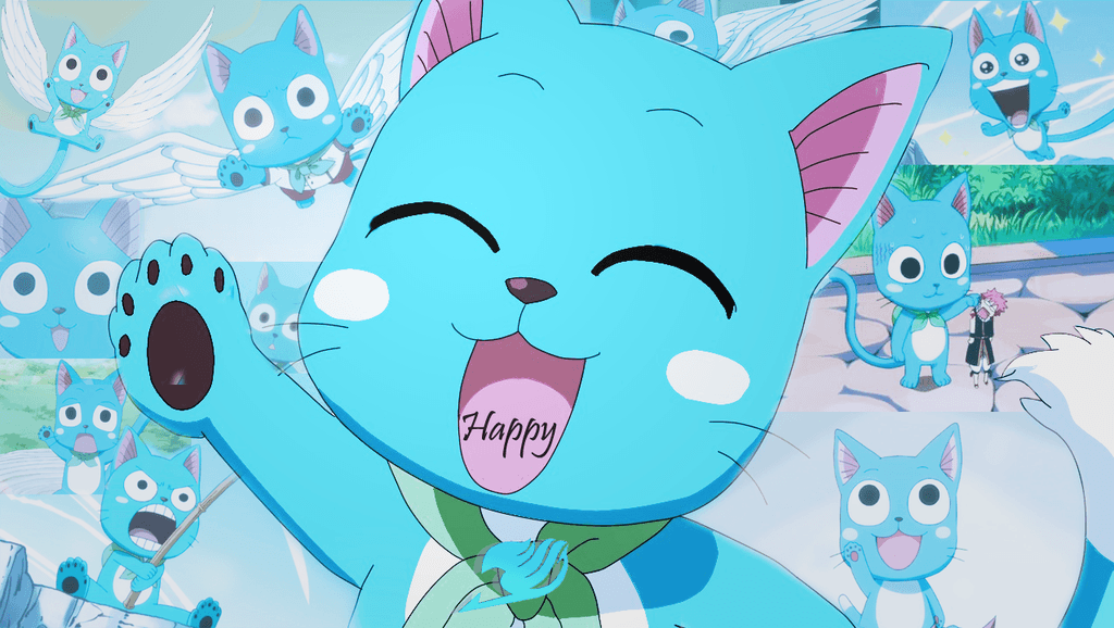 Fairy Tail Happy Wallpapers Wallpaper Cave