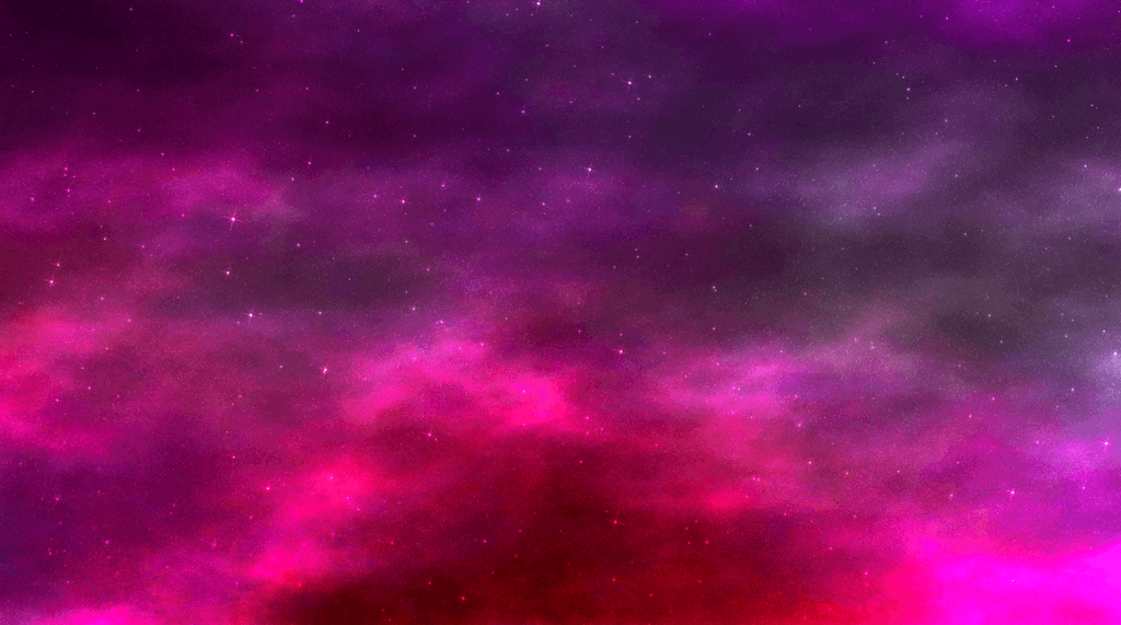 Pink Starry Night Sky