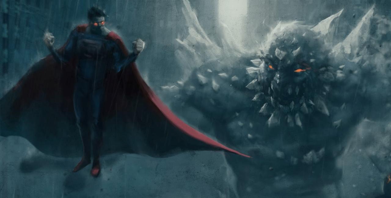 Superman Vs Doomsday Wallpapers Wallpaper Cave